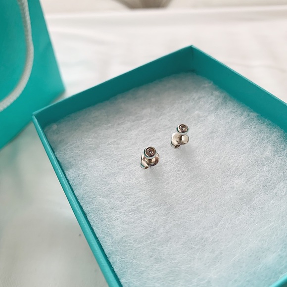 Tiffany & Co. Round Diamond Earrings - Picture 5 of 10